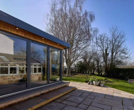 Garden studio external LE Ds